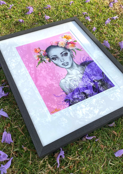 'Persian Buttercup' Framed Print