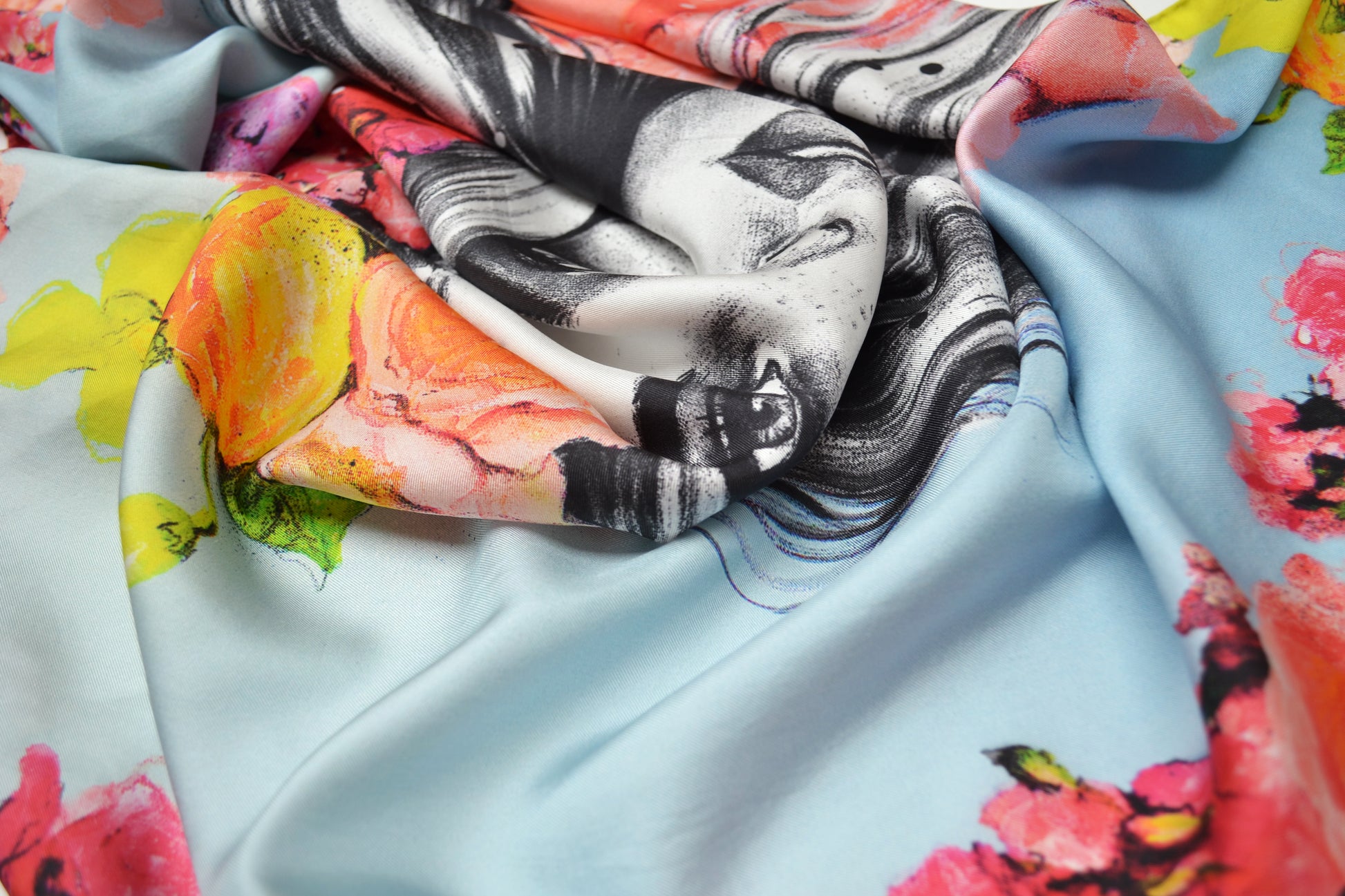 Hothouse Flowers Silk Scarf - Pippa McManus