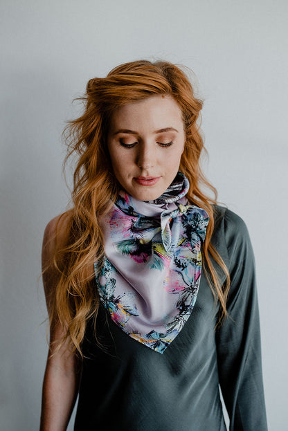 Sable Ballet Silk Scarf - Pippa McManus